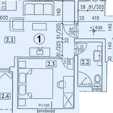 Apartament Franka 113 Bašanija
