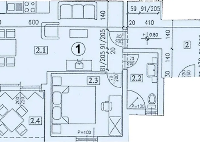 Апартаменты Franka 113 Башания